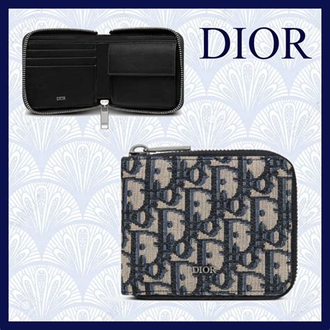 dior oblique calfskin wallet|Dior Folding Wallets for Men for sale .